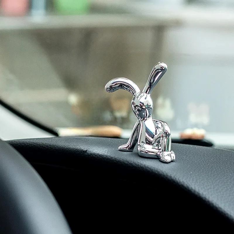Decoration Voiture - CarToonCharm™ - Argent P