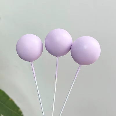 Décoration gâteau - BallCakeTopper™ - Mauve