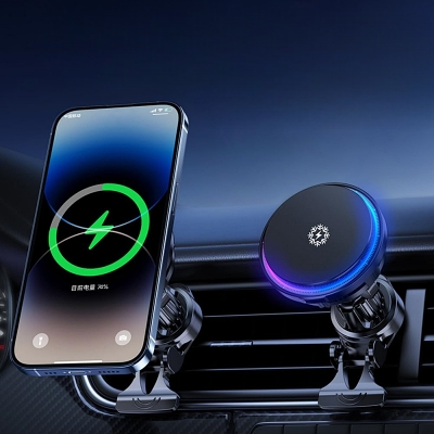 Chargeur magnétique - MagneticWirelessCarCharger™