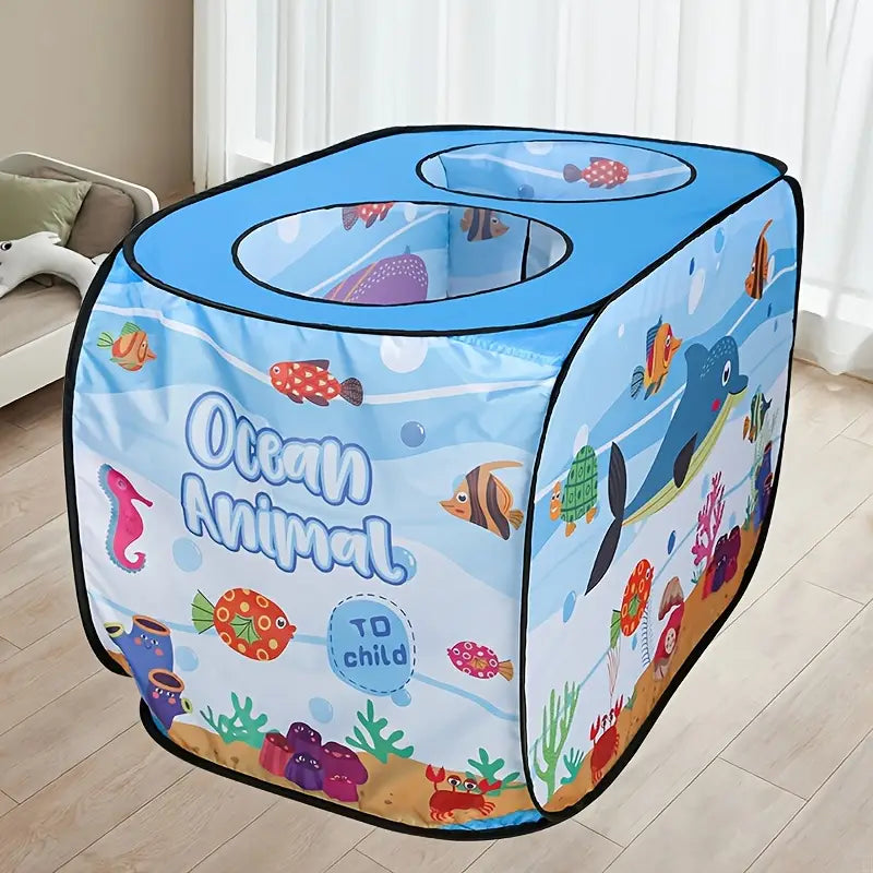 Tente de Jeu Enfant - TenteMagik™ - Tente Ocean Bleu Ciel