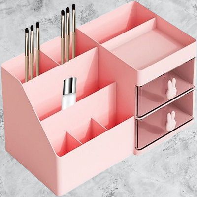 Rangement Maquillage - CosmeticStorageBox™ - Rose