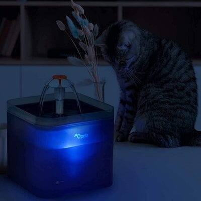 Fontaine à Eau pour Chat - SilentPetFountain™ - Bleu