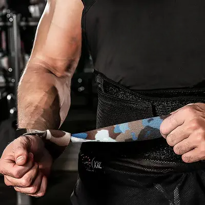 Sangle De Levage - GymWristLiftingStraps™ - Camouflage