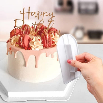 Accessoire Patisserie - CakeSmootherPolisher™ - Blanc