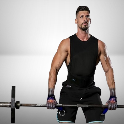 Sangle De Levage - GymWristLiftingStraps™ - Bleu