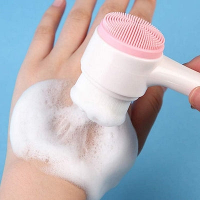 Brosse Nettoyante Visage - FaceCleaningBrushes™ - Rose