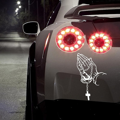 Sticker Voiture - DecorativeCarStickers™ - Blanc