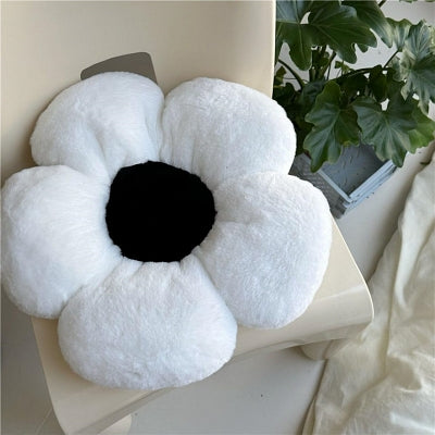 Coussin Fleur - NewCushionFlower™ - Blanc