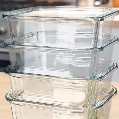 BOITE HERMETIQUE EN VERRE - GlassFoodStorageBox™ - Jaune