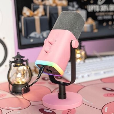 Microphone usb - GamingMic™ - Rose