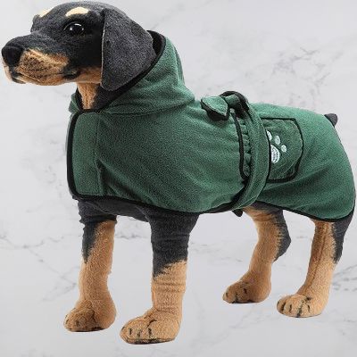 Peignoir pour Chien - DogBathTowel™ - Vert