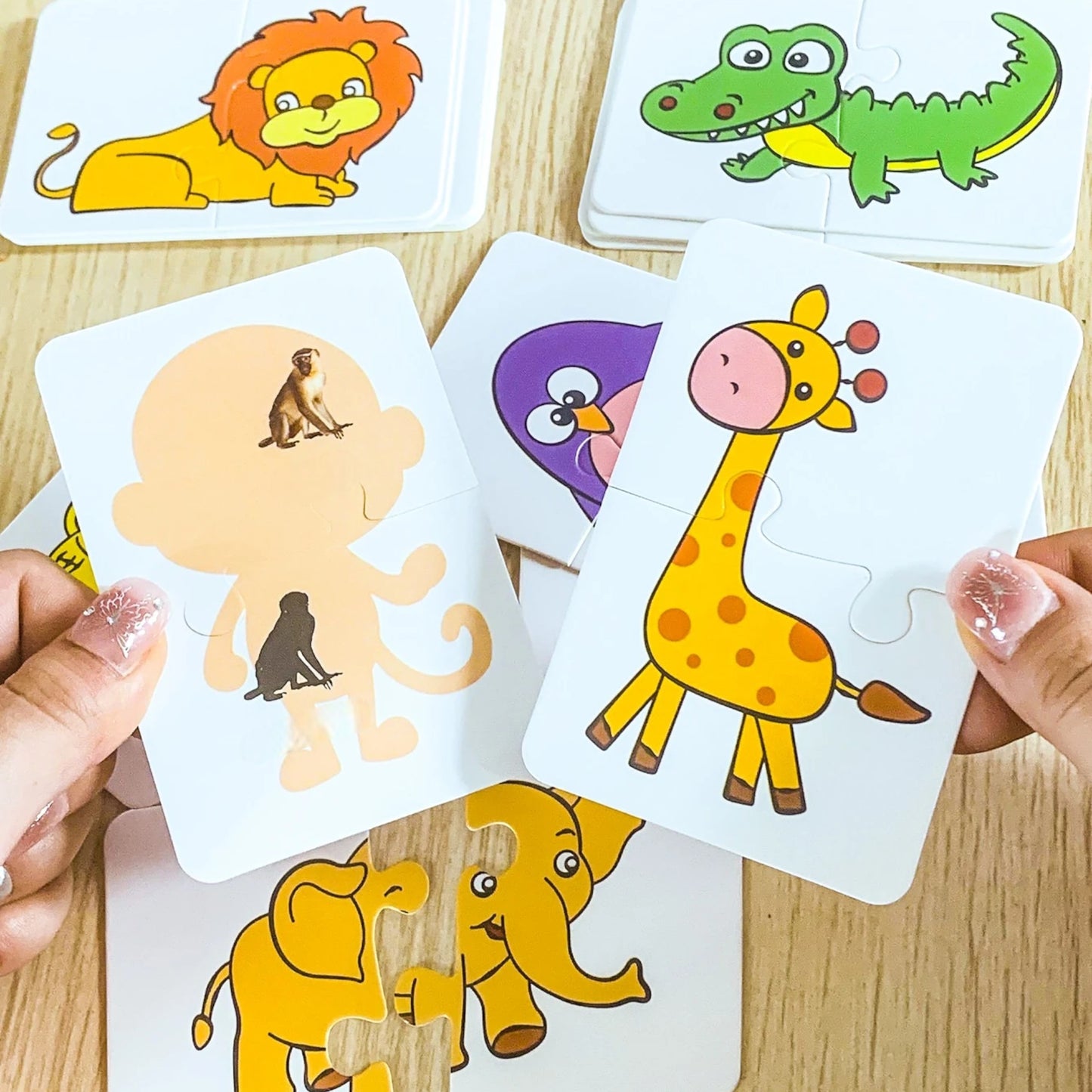Puzzle Enfant - LightUpCards™ - Animaux