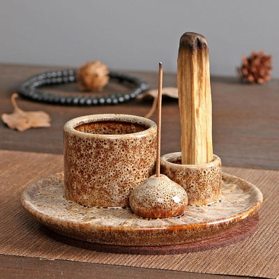 Porte encens - NewIncenseBurner™ - Marron