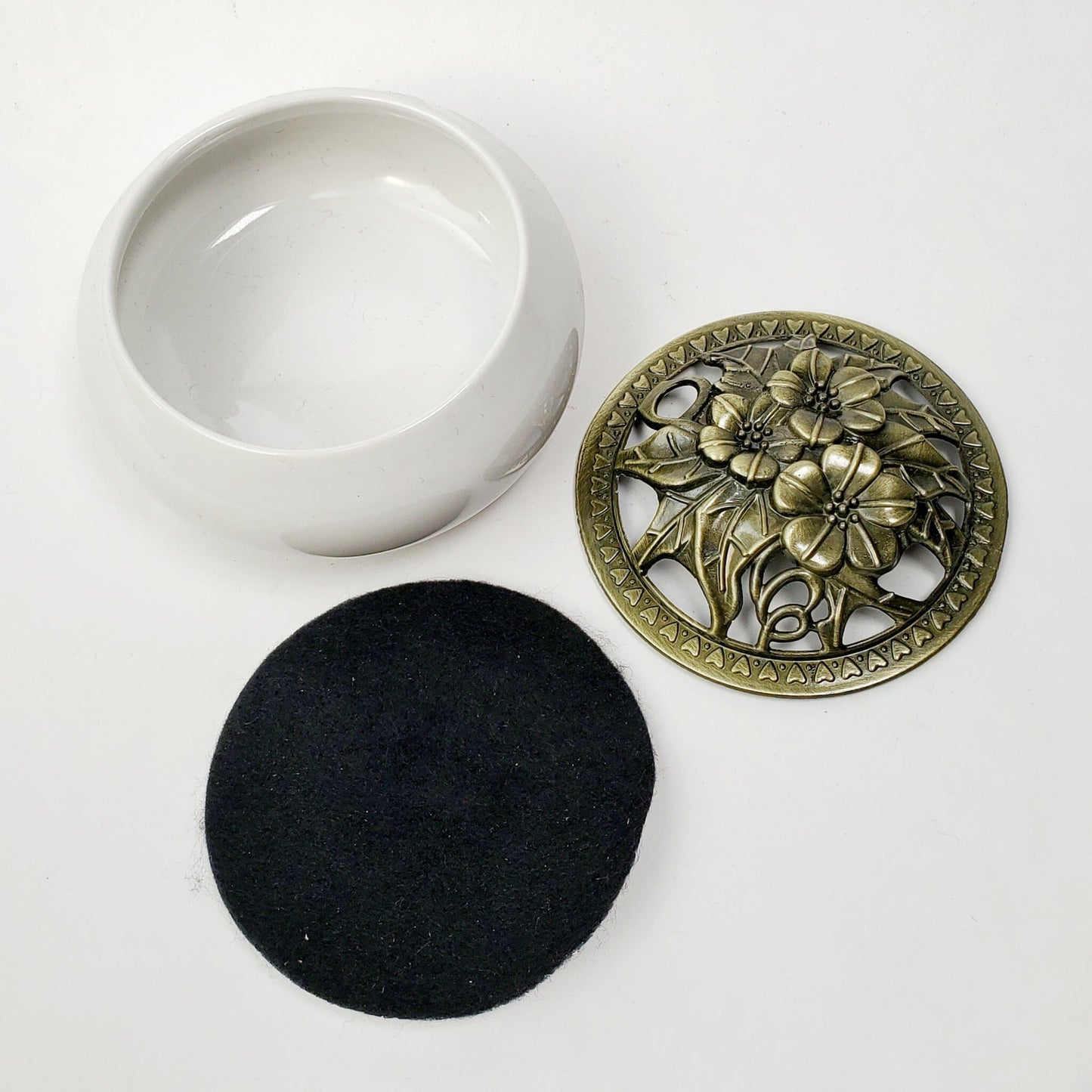 Bruleur d'Encens - CeramicIncenseBurner™ - Blanc