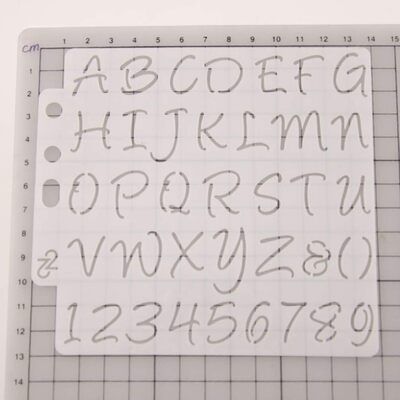Pochoir - DIYStencils™ - Alphabet Majuscule