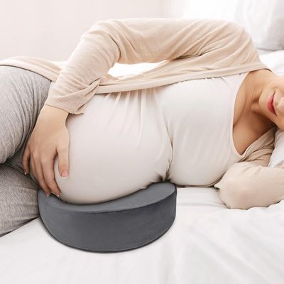 Coussin de Grossesse - PregnancyFoamPillow™ - Gris Foncé
