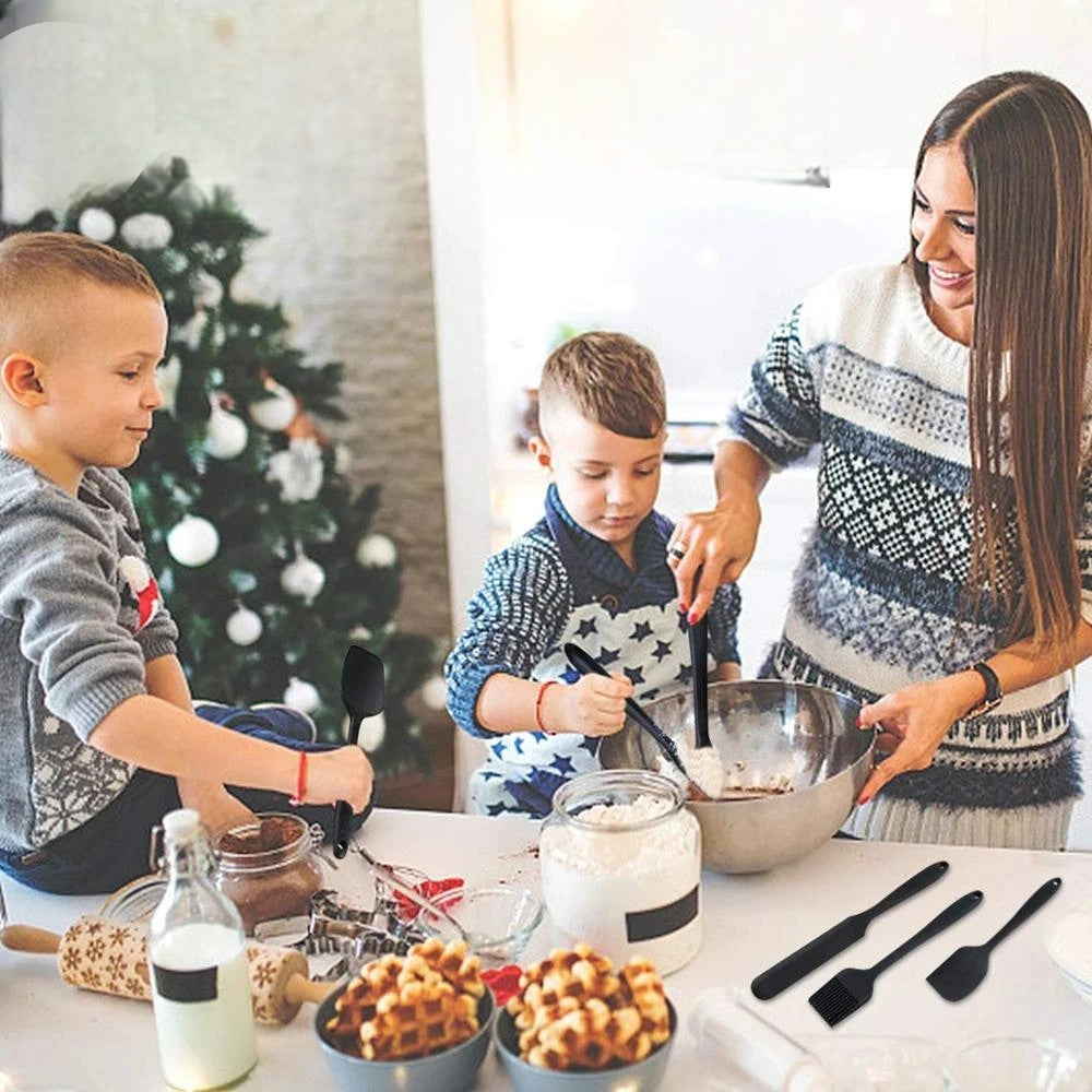 Spatule en Silicone - ChefFlexSpatula™ - Noir