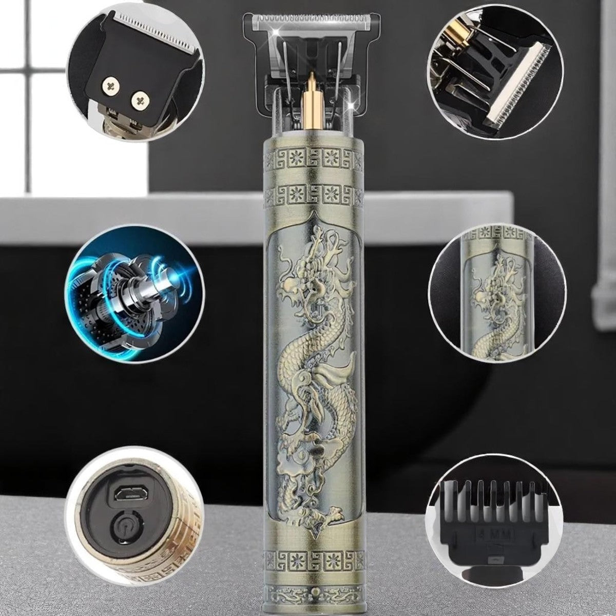 Tondeuse à Cheveux - TrimProGroomer™ - Argenté