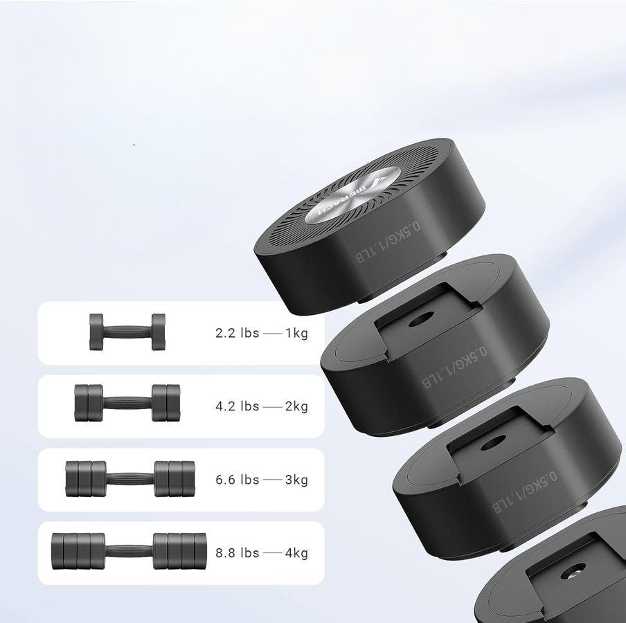 Haltères - AdjustTechDumbbells™ - Noir