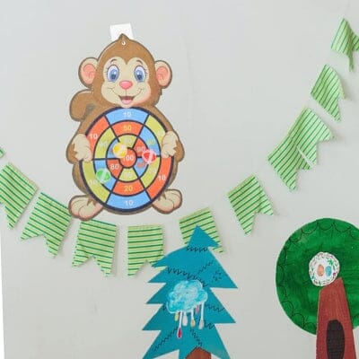 Jeu de fléchettes - CartoonToys™ - Singe