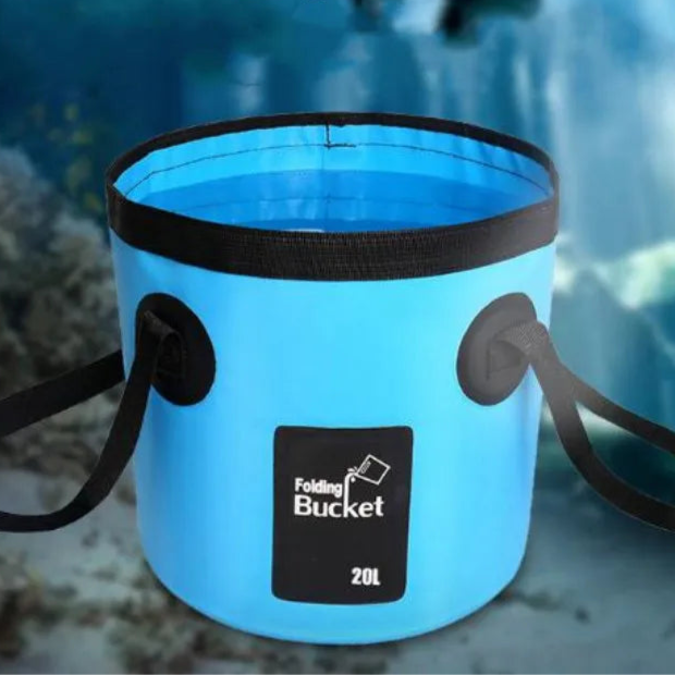Seau Pliable - BucketGo™ - Bleu