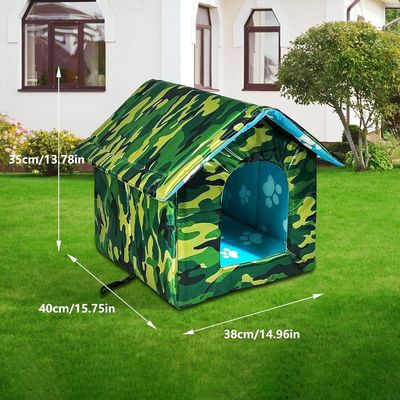 Niche pour Chat Extérieur - OutdoorCatHouse™ - Vert