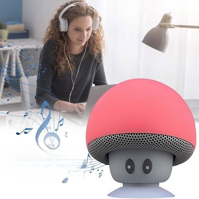 Haut-parleur bluetooth - MushroomBluetoothSpeaker™ - Rouge