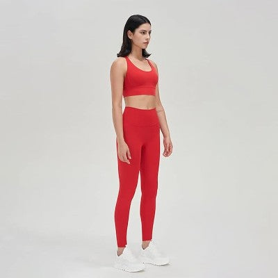 Combinaison Sport Femme - WomenFitnessSet™ - Rouge