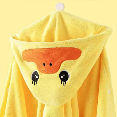 Serviette de bain bébé - Children'sBathTowel™ - Jaune