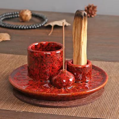 Porte encens - NewIncenseBurner™ - Rouge