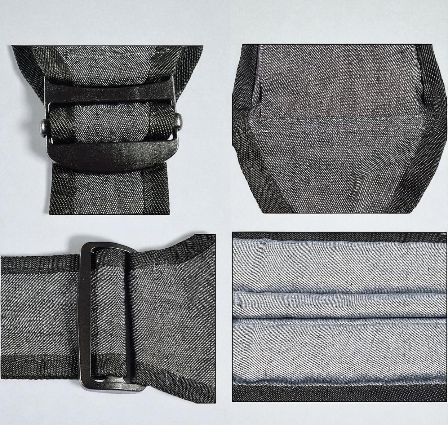 Porte-bébé - HipNest™ - Gris Foncé