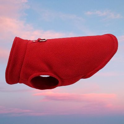 pull pour chien - DogWinterPullover™ - Rouge
