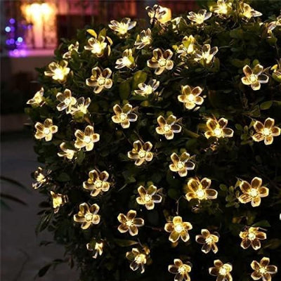 Guirlande Lumineuse - SolarBloom™ - Jaune