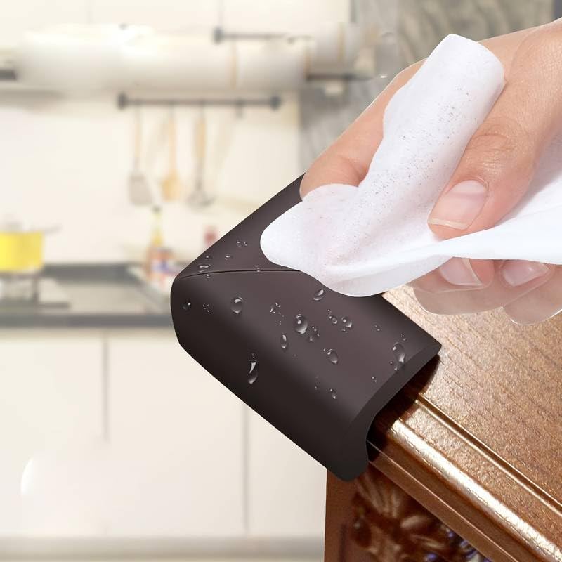 Protection Coin de Table - CushionEdge™ - Marron