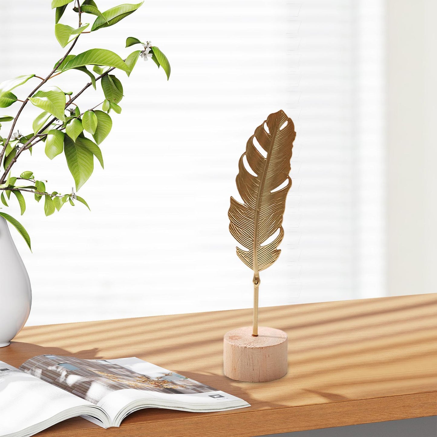 Accessoires pour Maison - ZenLeaf™ - Plume