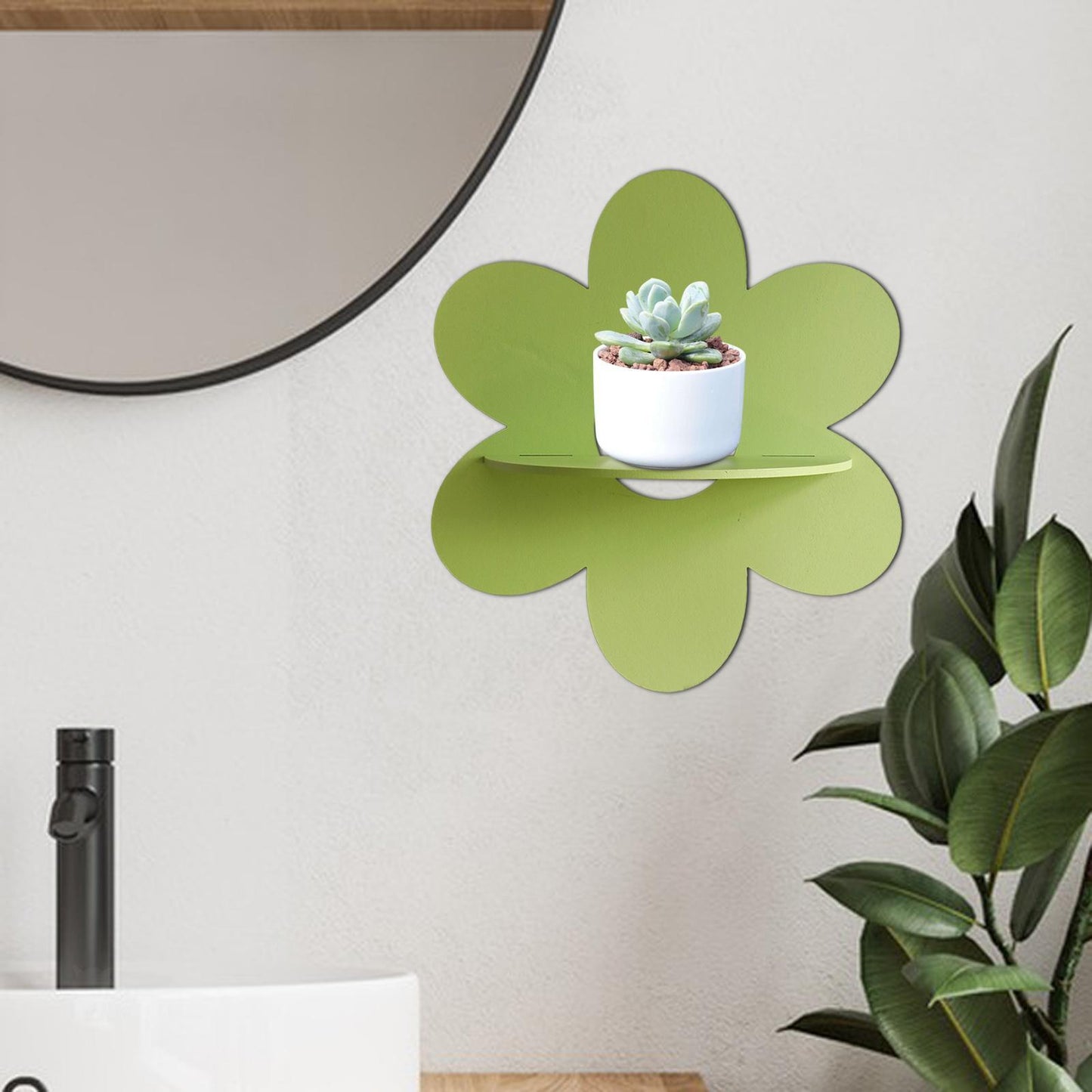 Support Mural - FlowerShapeWallHolder™ - Vert