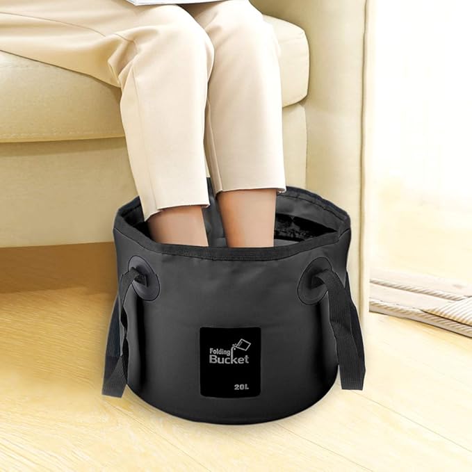 Seau Pliable - BucketGo™ - Noir