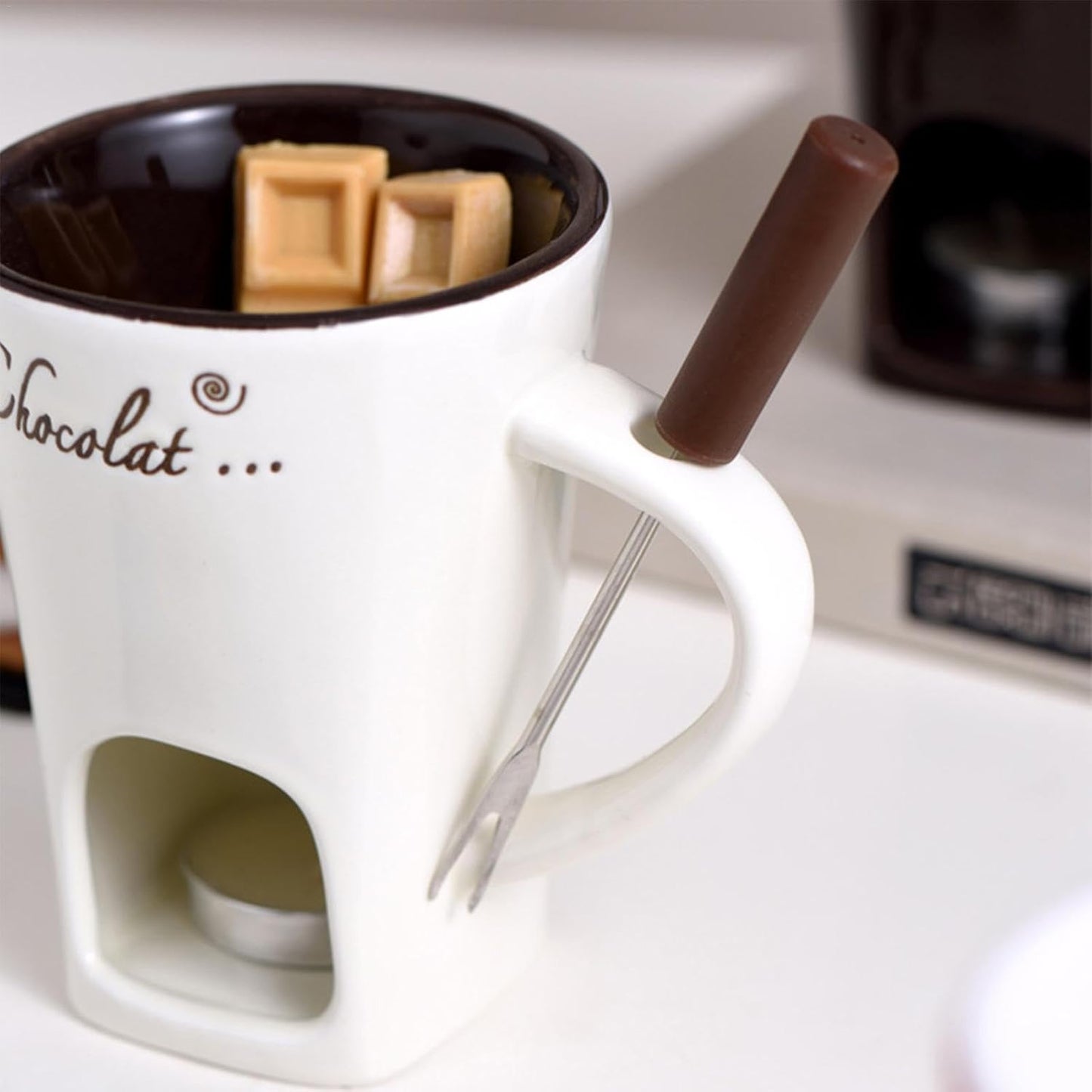 Mug Chauffant - ChocoWarm™ - Blanc