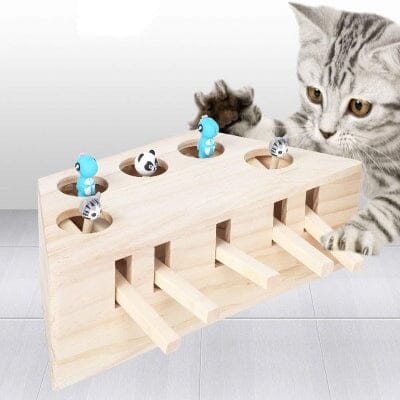 Jouet Interactif Chat - PawHunter™ - 5 Trous