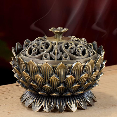 Porte Encens - AromatherapyIncense™ - Lotus Jaune