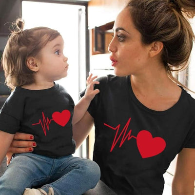 Tshirt - Mom&MeMatch™ - Noir