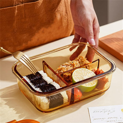 BOITE DE CONSERVATION ALIMENTAIRE - GlassSealBox™ - Marron