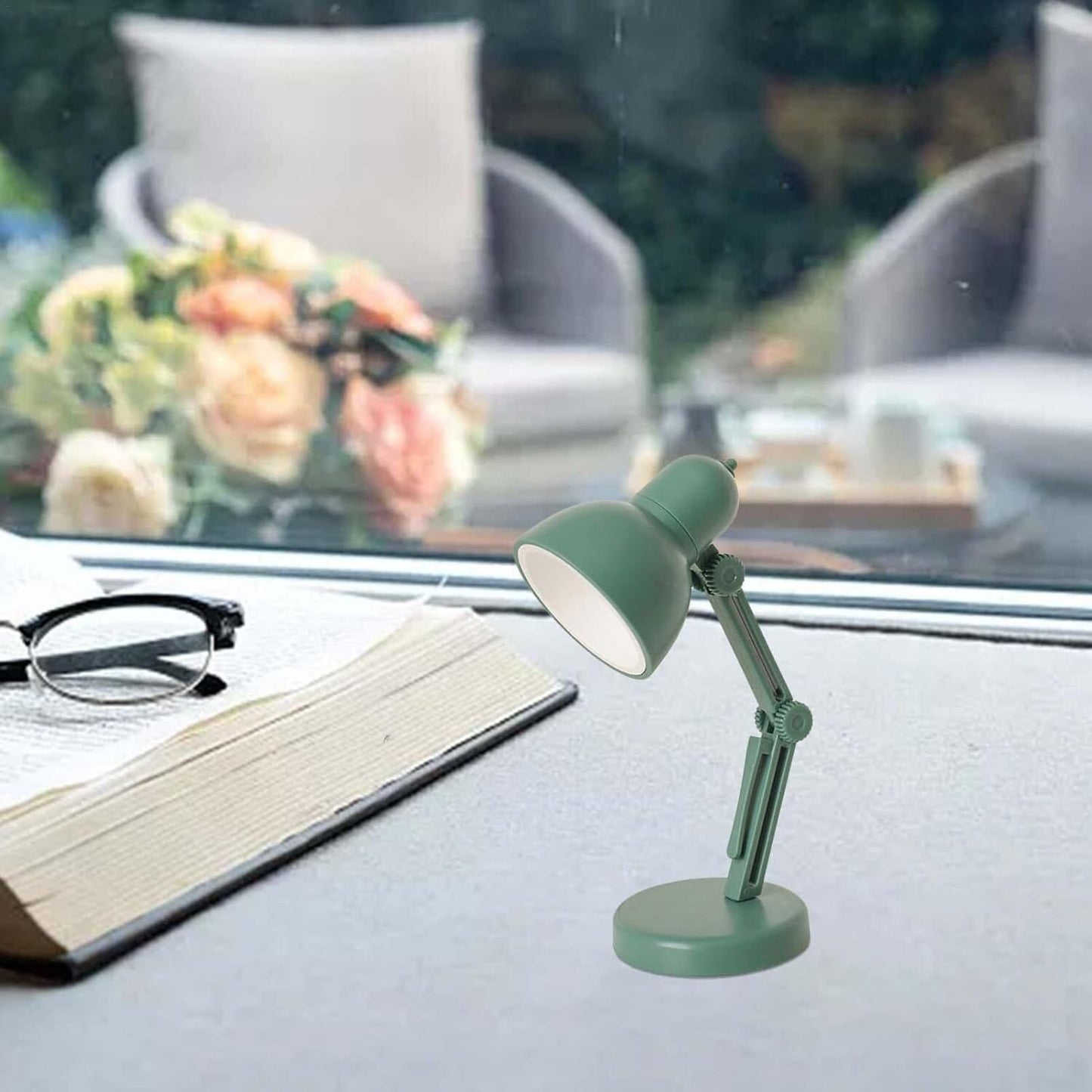 Lampe à Livre - MiniTableLamp™ - Vert