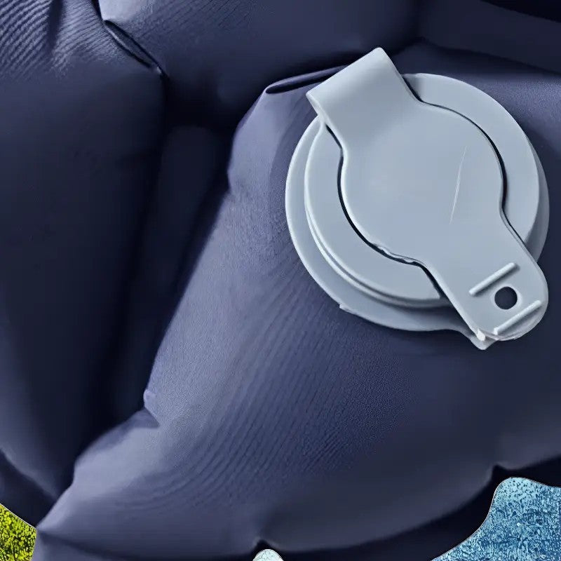 Matelas Gonflable - LiteDoubleMattress™ - Bleu Marine
