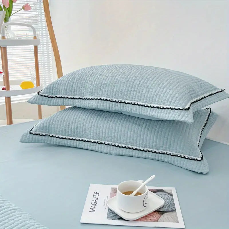 Couette Été - CottonSummerQuilt™ - Bleu