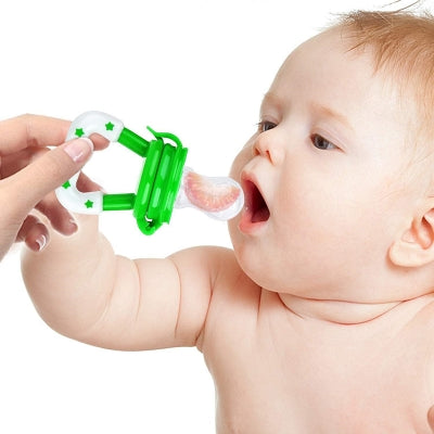 Sucette bebe - BabySiliconeFeeder™ - Vert