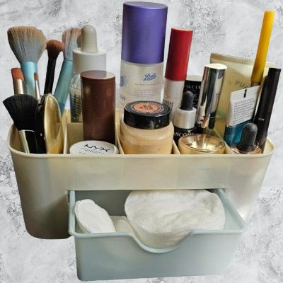 Rangement Maquillage - MakeupOrganizerBox™ - Gris