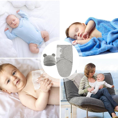 SAC DE COUCHAGE BEBE - BabyWrap™ - Gris