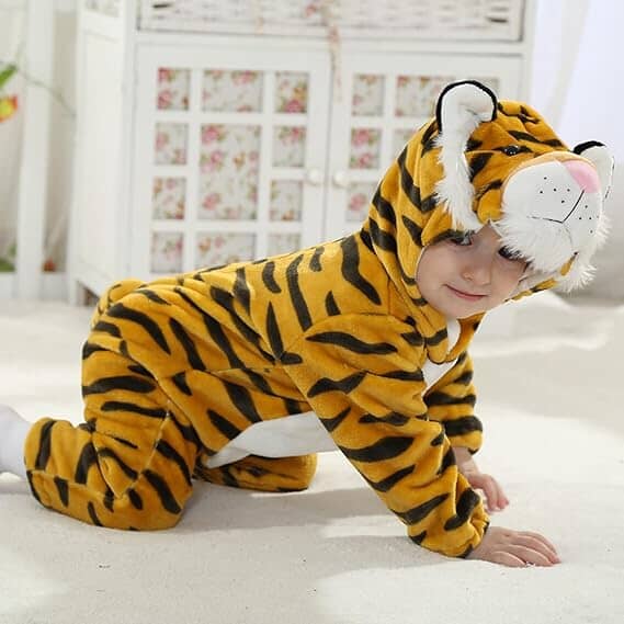 Pyjama Bebe - FluffyToddler™ - Tigre
