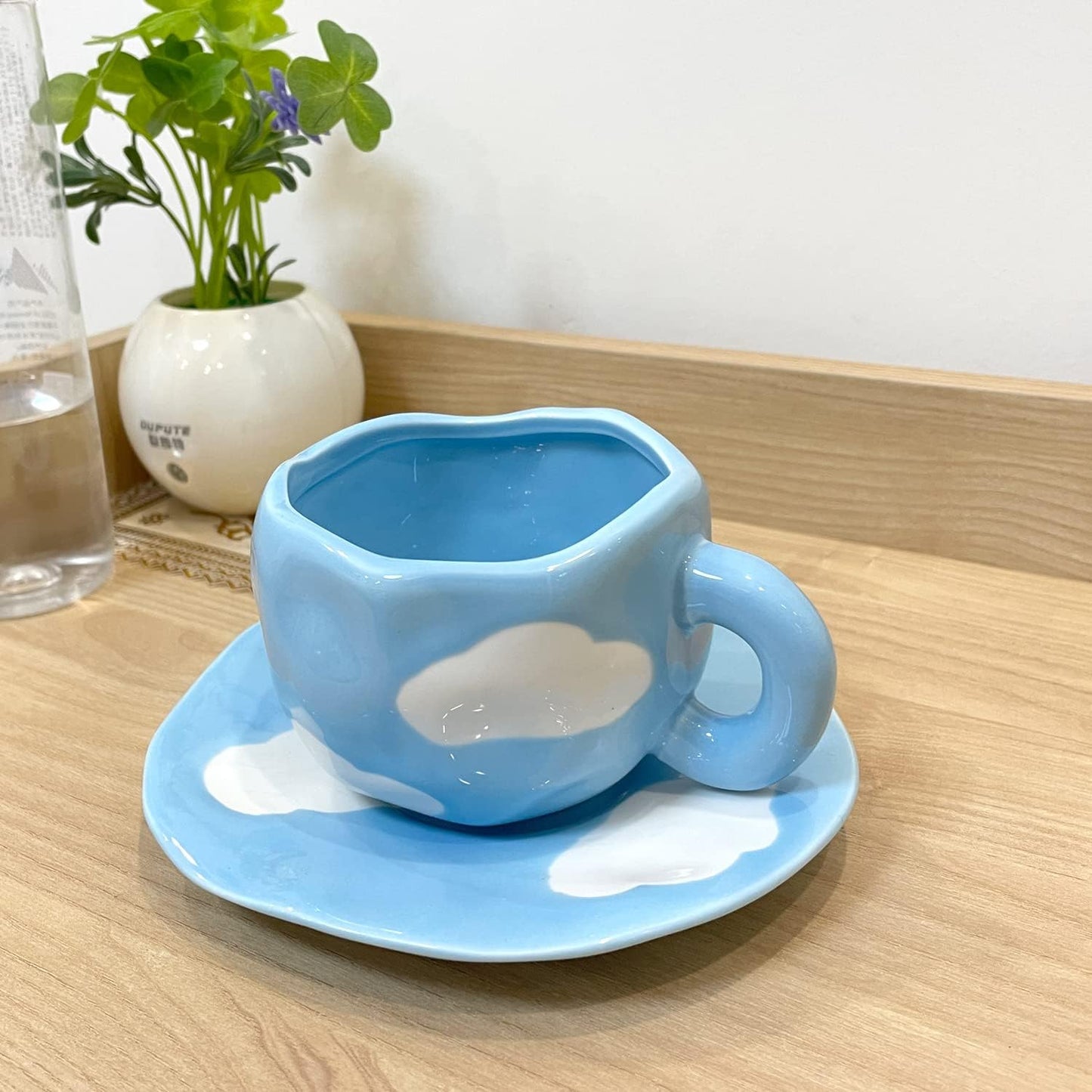 Tasse à Café - CozyBloomCup™ - Nuages